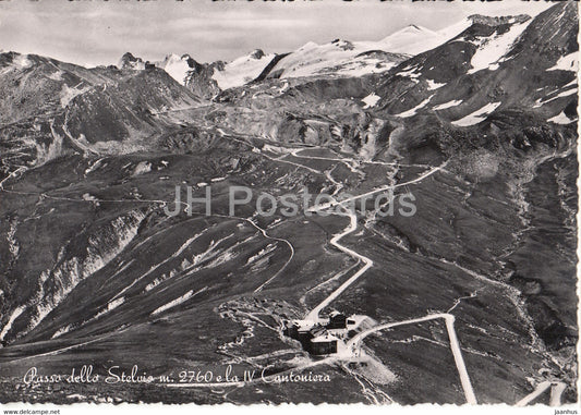 Passo dello Stelvio m 2760 e la IV Cantoniera - Italy - unused - JH Postcards