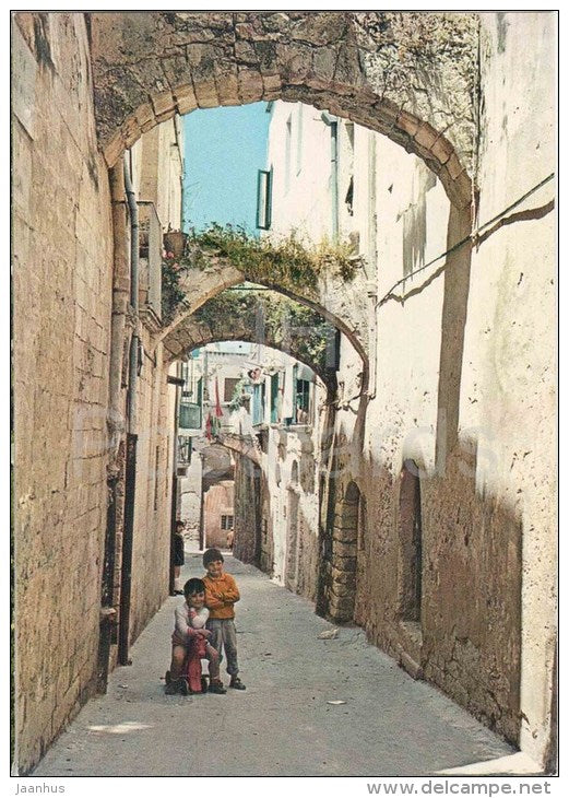 Littorale Vieste-Matinata - bambini - children - 83 - Promontoria del Gargano - Puglia -  Italia - Italy - unused - JH Postcards