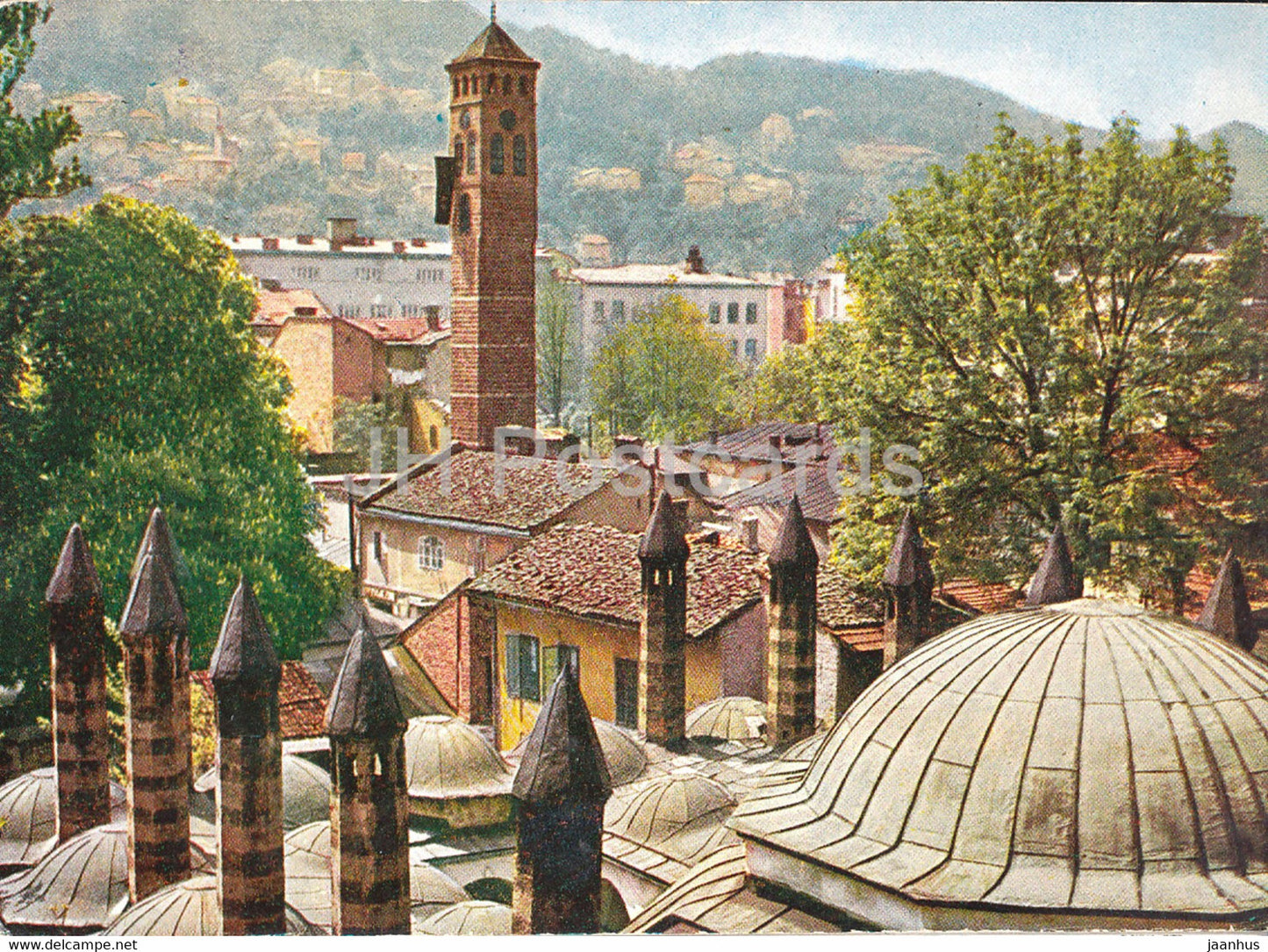 Sarajevo - Deo starog grada - Part of the Old Town - 1966 - Yugoslavia - Bosnia and Herzegovina - used - JH Postcards