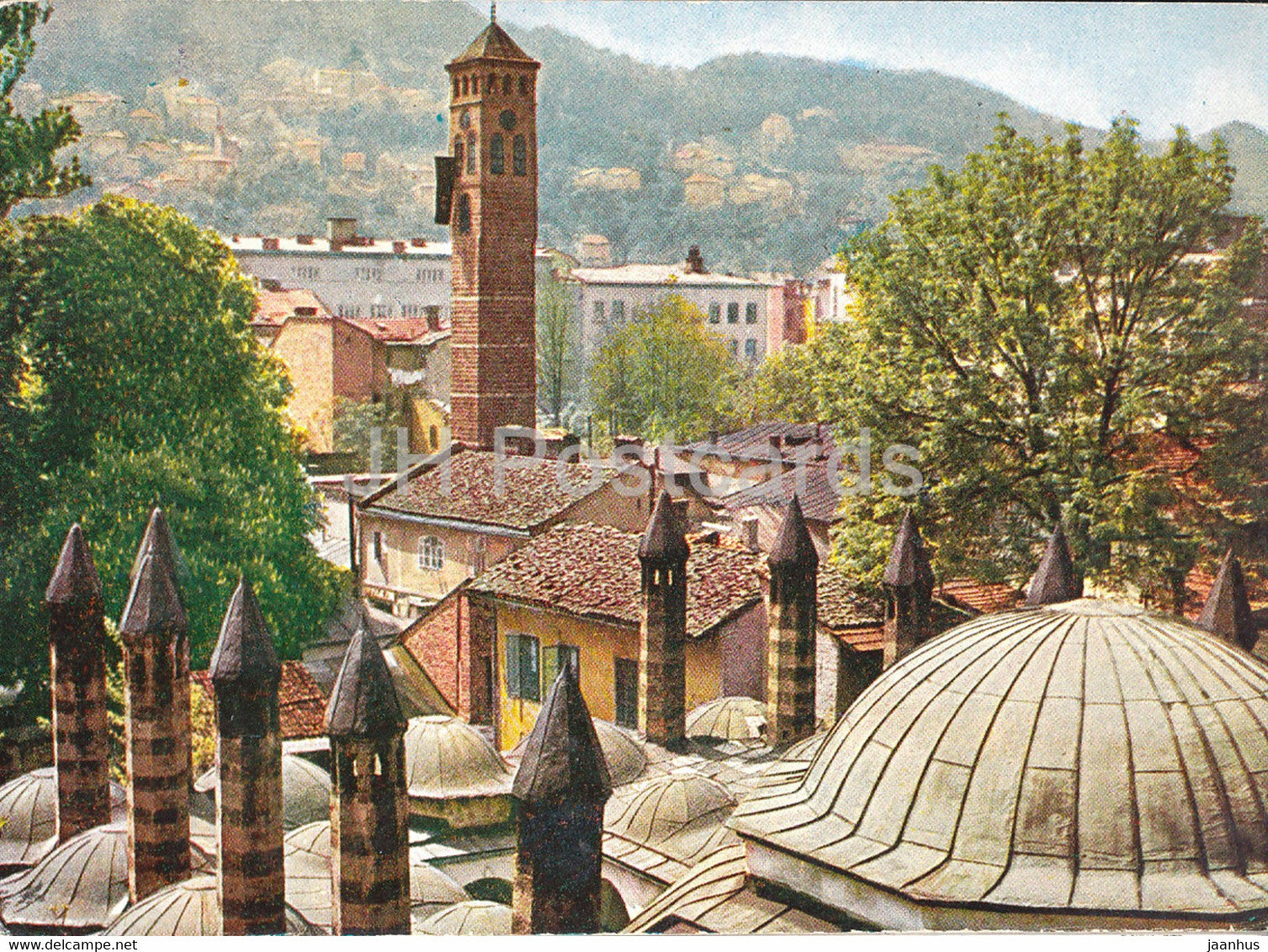 Sarajevo - Deo starog grada - Part of the Old Town - 1966 - Yugoslavia - Bosnia and Herzegovina - used - JH Postcards