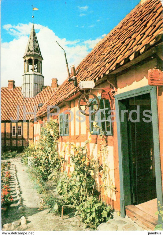 Ebeltoft - Town Hall Garden - 622 - 1970s - Denmark - used - JH Postcards