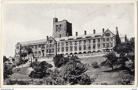 Bangor - The University - 1952 - United Kingdom - Wales - used - JH Postcards