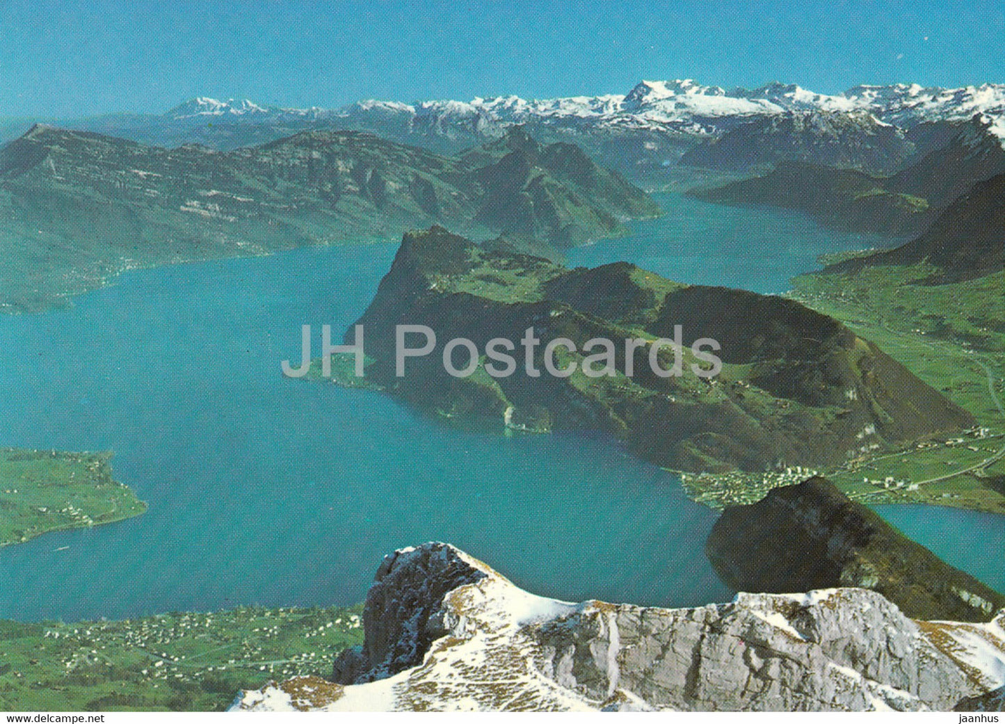 Vierwaldstattersee - Burgenstock - Alpenpanorama - 03357 - Switzerland - unused - JH Postcards