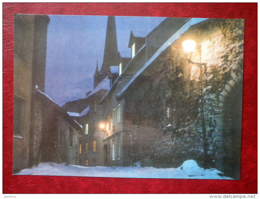 Laboratoorium street - Tallinn - 1976 - Estonia USSR - unused - JH Postcards