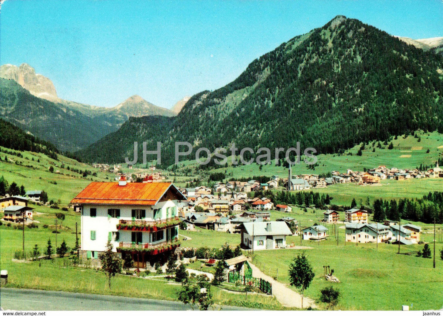 Dolomiti di Fassa - Pozza e Meida - Sassolungo - Col Rodella - 1970 - Italy - used - JH Postcards