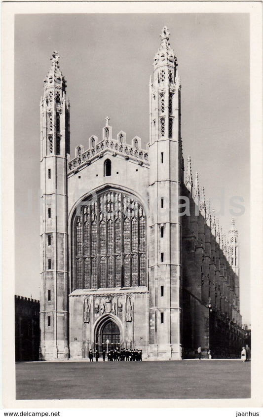 Cambridge - King's College Chapel - 1961 - United Kingdom - England - used - JH Postcards