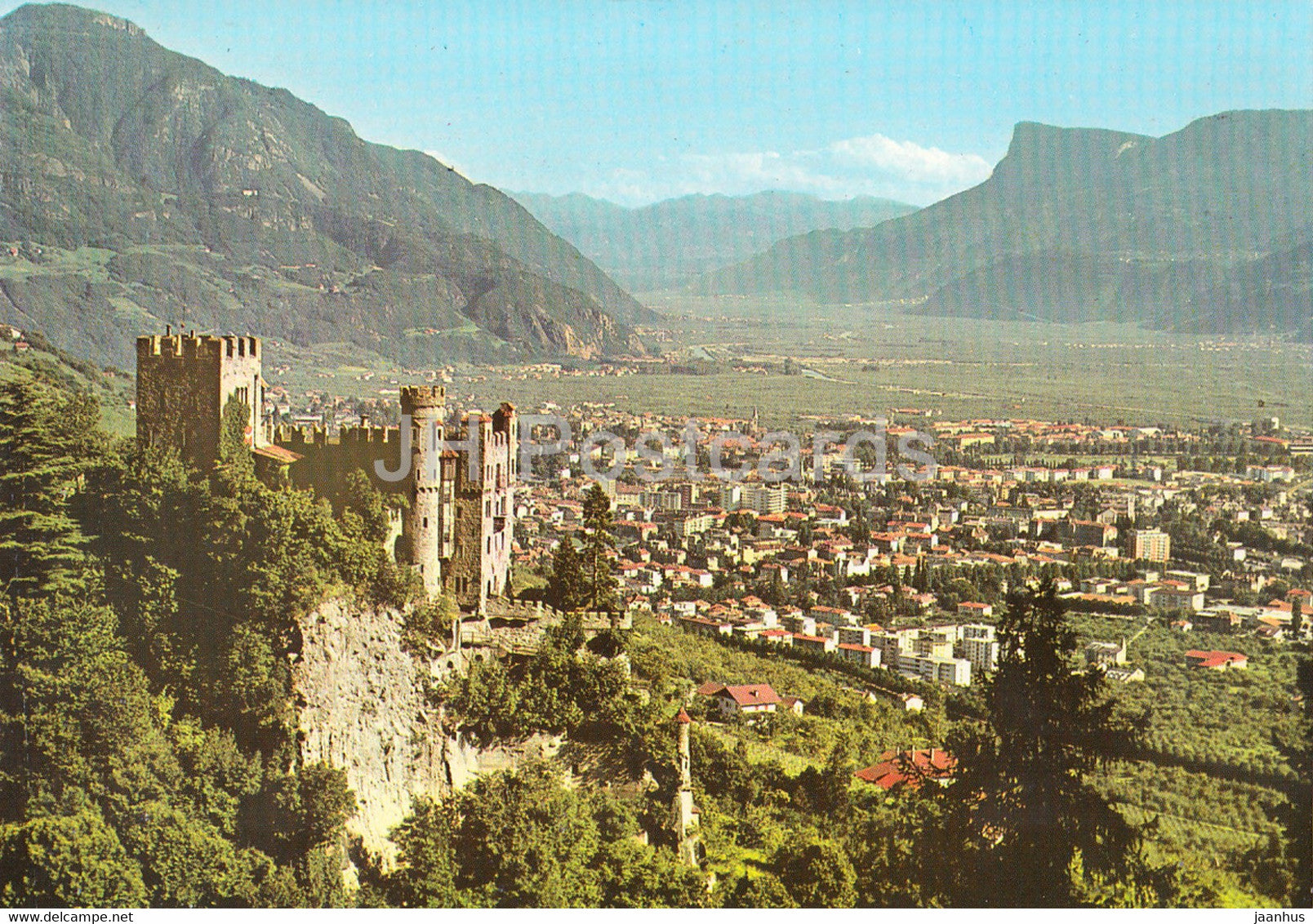 Merano 312 m - Castel Fontana - Meran - Brunnenburg - Italy - unused - JH Postcards