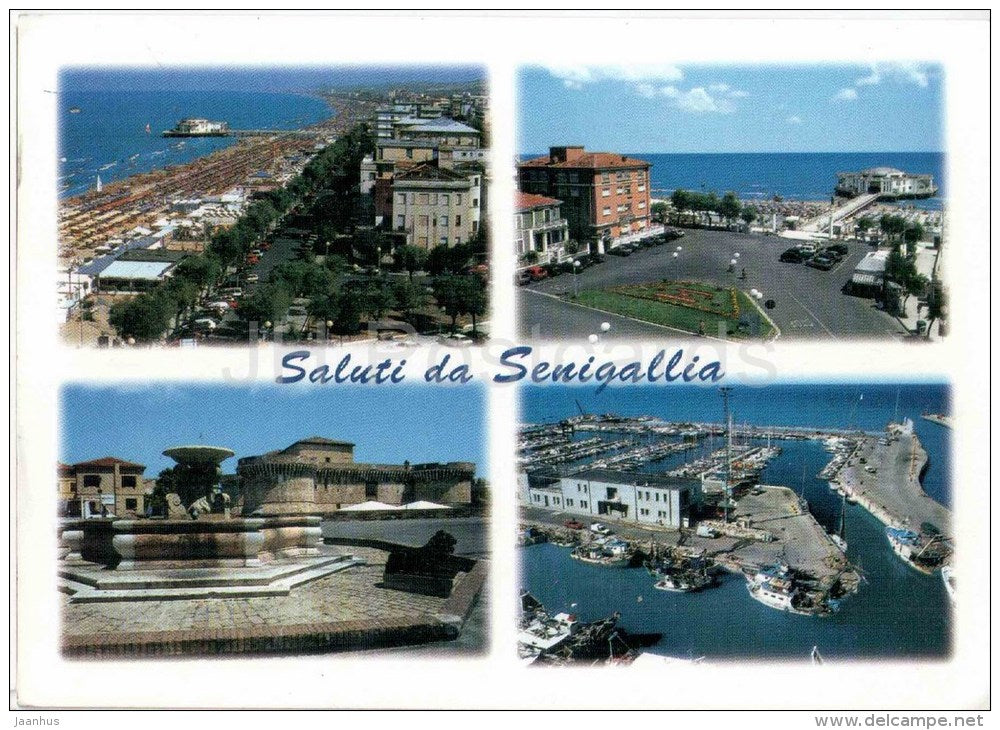 Saluti da Senigallia - Senigallia - Marche - 170 - Italia - Italy - sent from Italy to Germany - JH Postcards