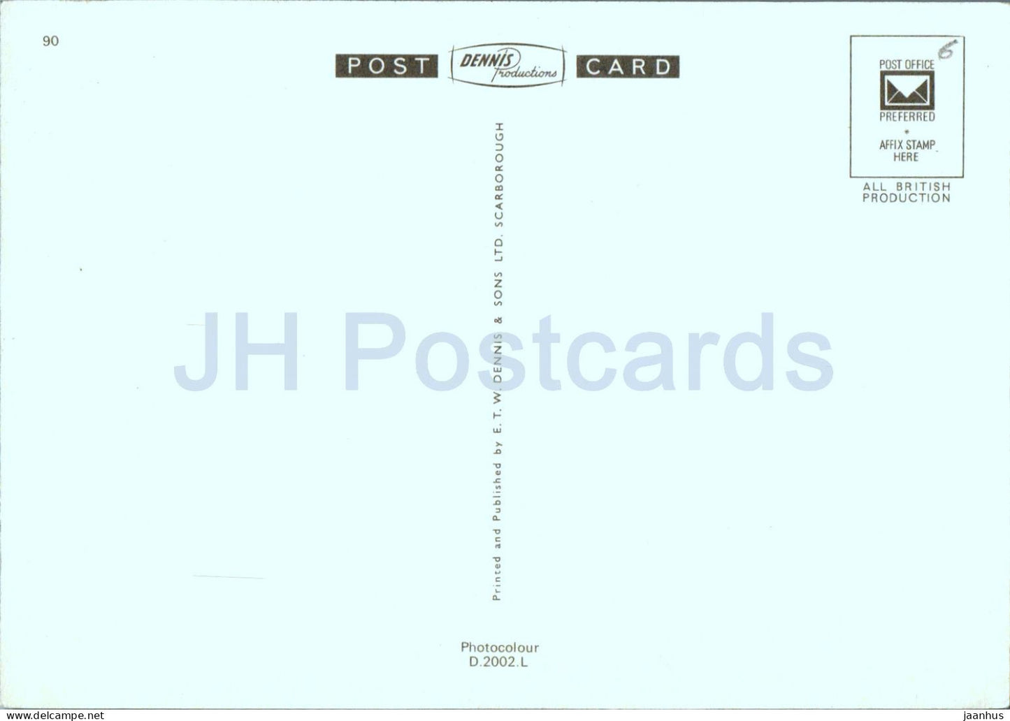 Durham Twist Tyne and Tees - map - 90 - England - United Kingdom - unused