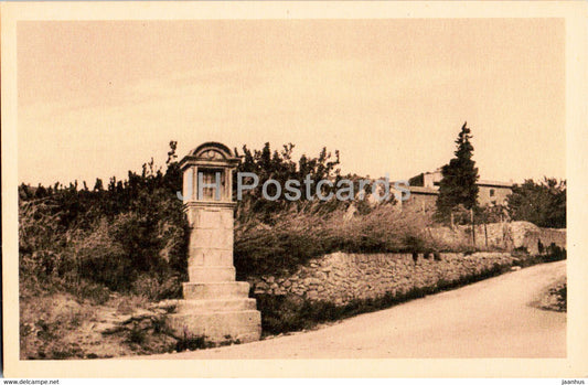 Coudoux - A un carrefour en bordure du chemin venant de La Fare - 30 - old postcard - France - unused - JH Postcards