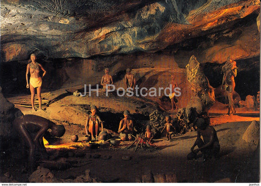 Cango Caves near Oudtshoorn - ancient world - archaeology - 1983 - South Africa - used - JH Postcards