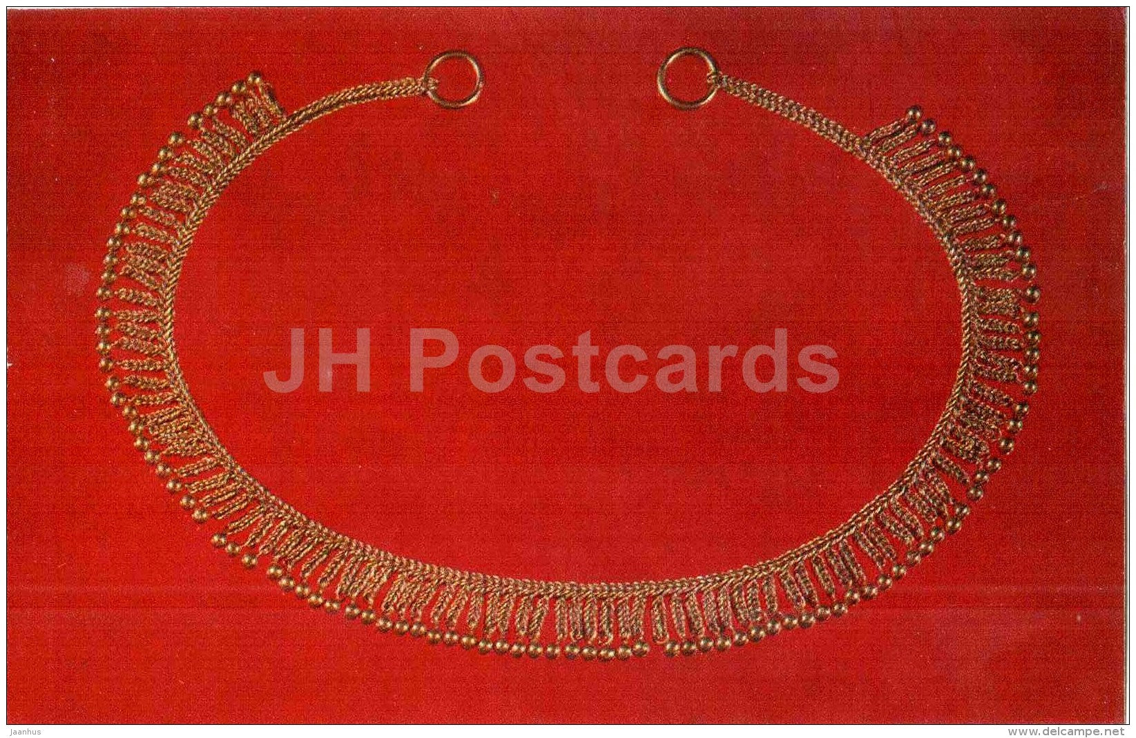 Necklace with a hundred pendants , 11th century - Jewellery - Armenian History Museum - 1978 - Russia USSR - unused - JH Postcards