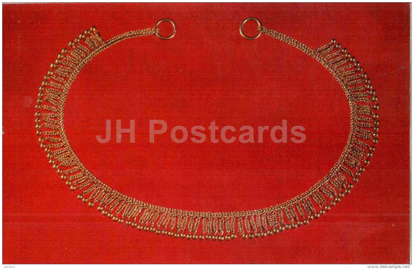 Necklace with a hundred pendants , 11th century - Jewellery - Armenian History Museum - 1978 - Russia USSR - unused - JH Postcards
