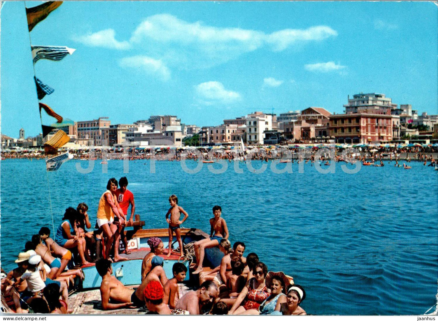 Ladispoli - La spiaggia - beach - boat - 126/1972 - 1972 - Italy - used - JH Postcards