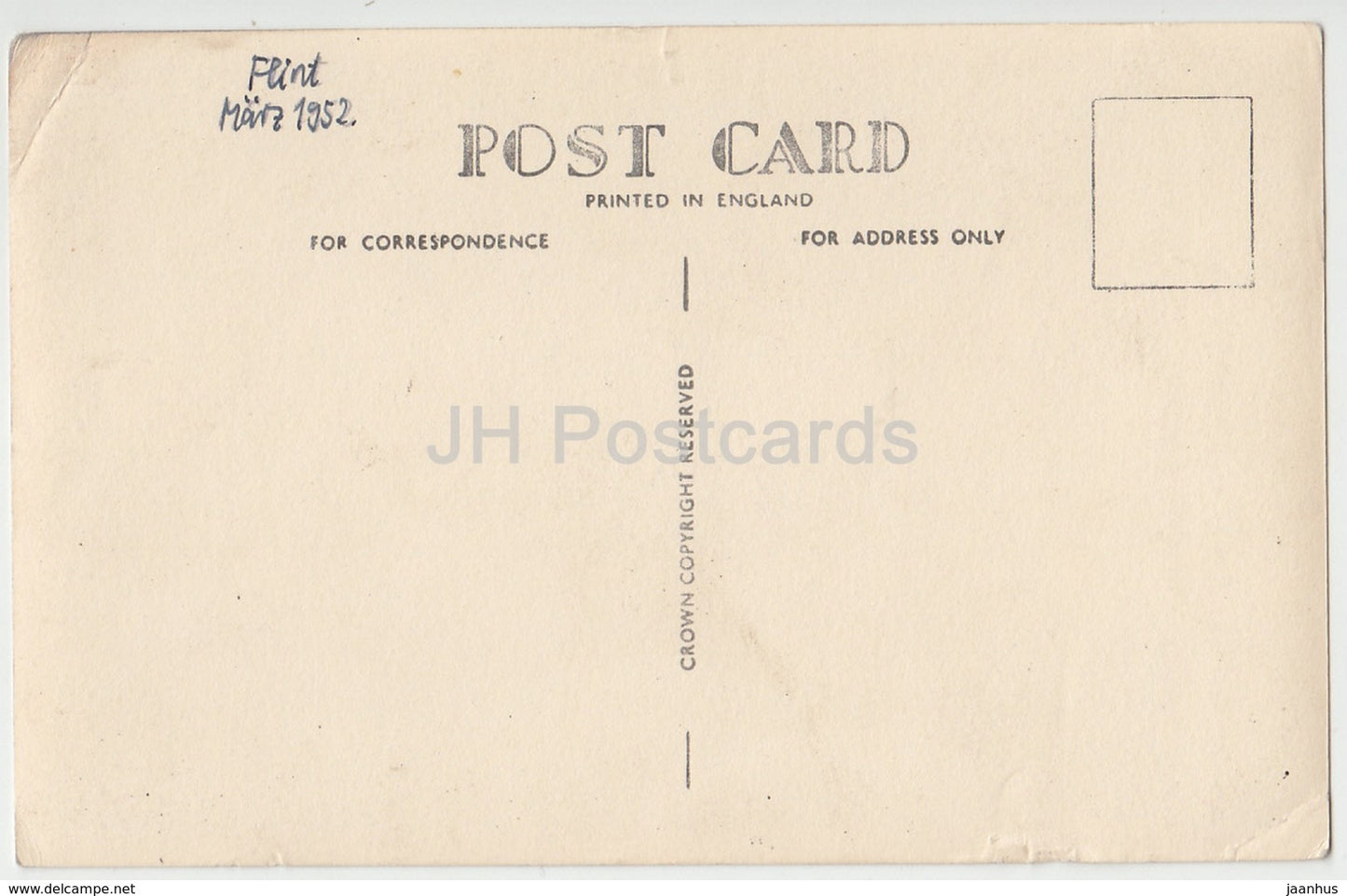 Flint Castle - Intérieur de la Grande Tour - 7 - 1952 - Royaume-Uni - Pays de Galles - utilisé