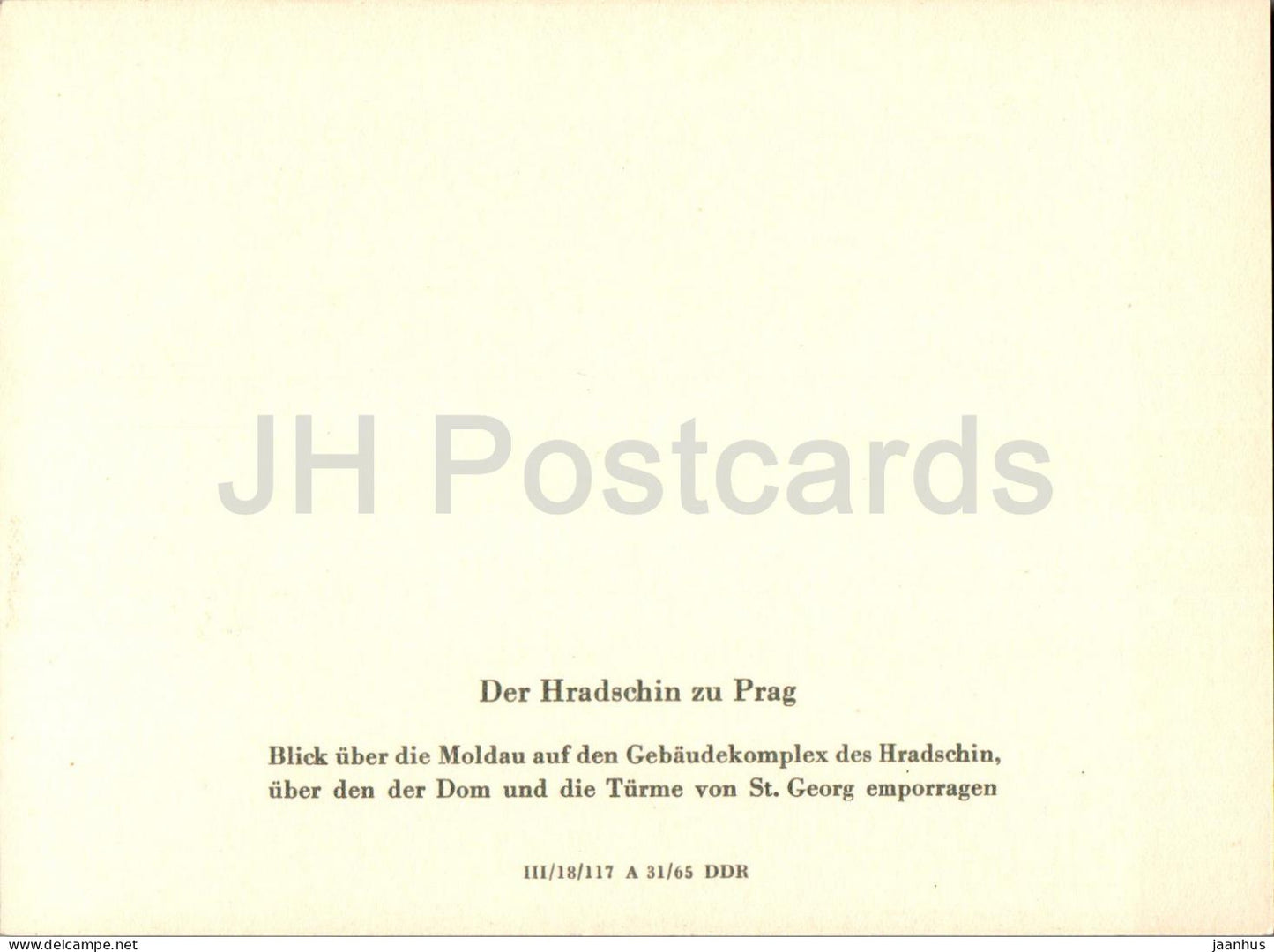 Praha - Prag - Blick über die Moldau - Blick über die Moldau - Tschechien - Tschechoslowakei - unbenutzt