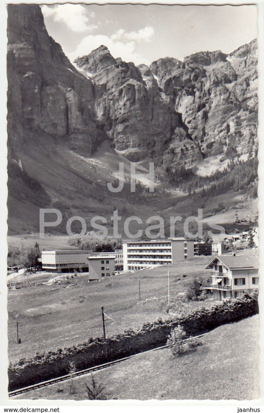 Rheuma-Klinik Leukerbad - 3 - Switzerland - 1961 - used - JH Postcards