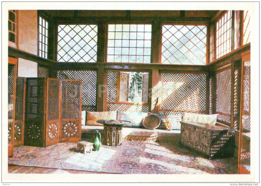 harem gazebo - Bakhchysarai Museum - 1973 - Ukraine USSR - unused - JH Postcards