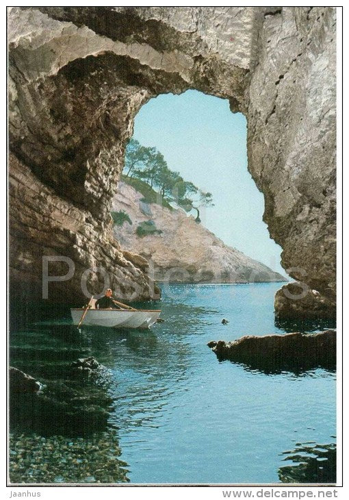 La Silenziosa Grotta , Littorale Vieste-Matinata - Promontoria del Gargano - Puglia - 41 - Italia - Italy - unused - JH Postcards