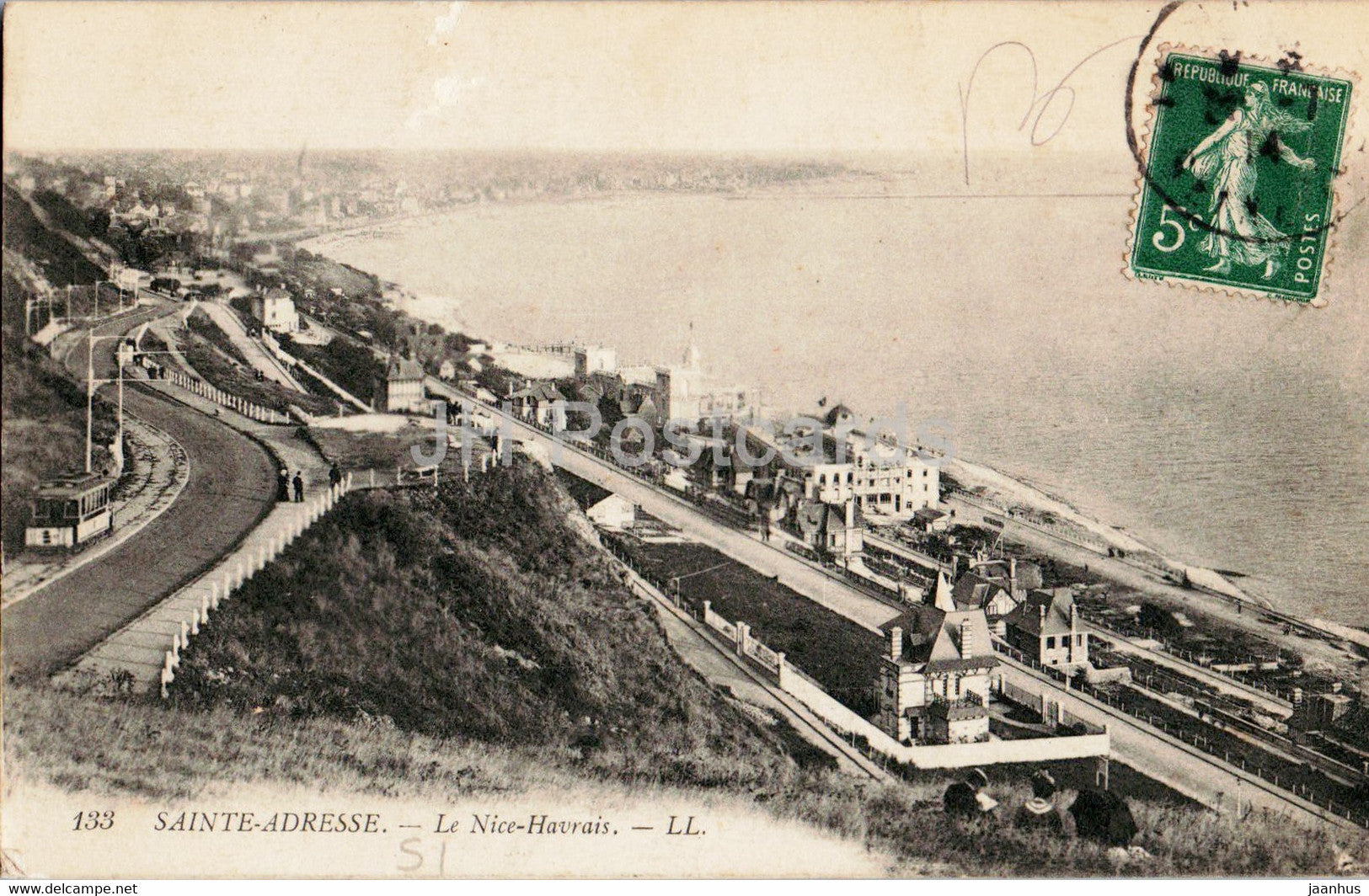 Sainte Adresse - Le Nice Havrais - 133 - old postcard - France - used - JH Postcards