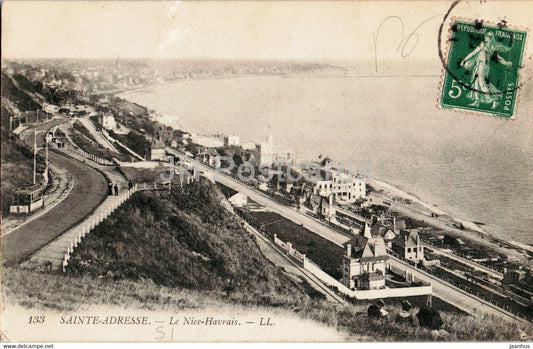Sainte Adresse - Le Nice Havrais - 133 - old postcard - France - used - JH Postcards