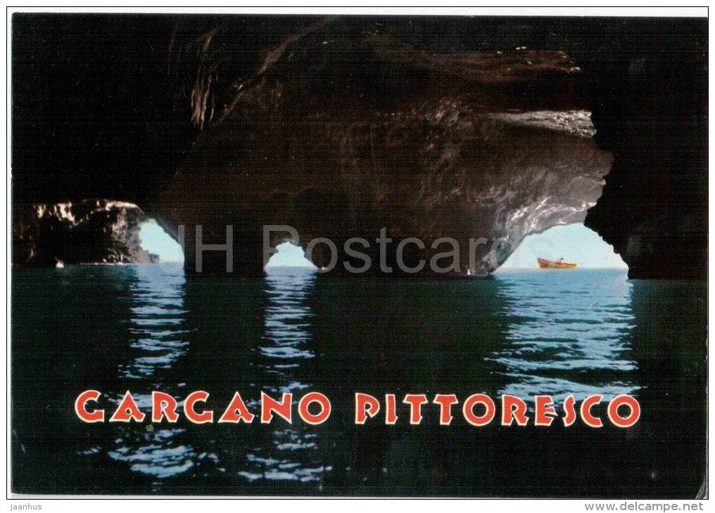 Grotte del Gargano , Littorale Vieste-Matinata - Promontoria sul Gargano - Puglia - 152 - Italia - Italy - unused - JH Postcards