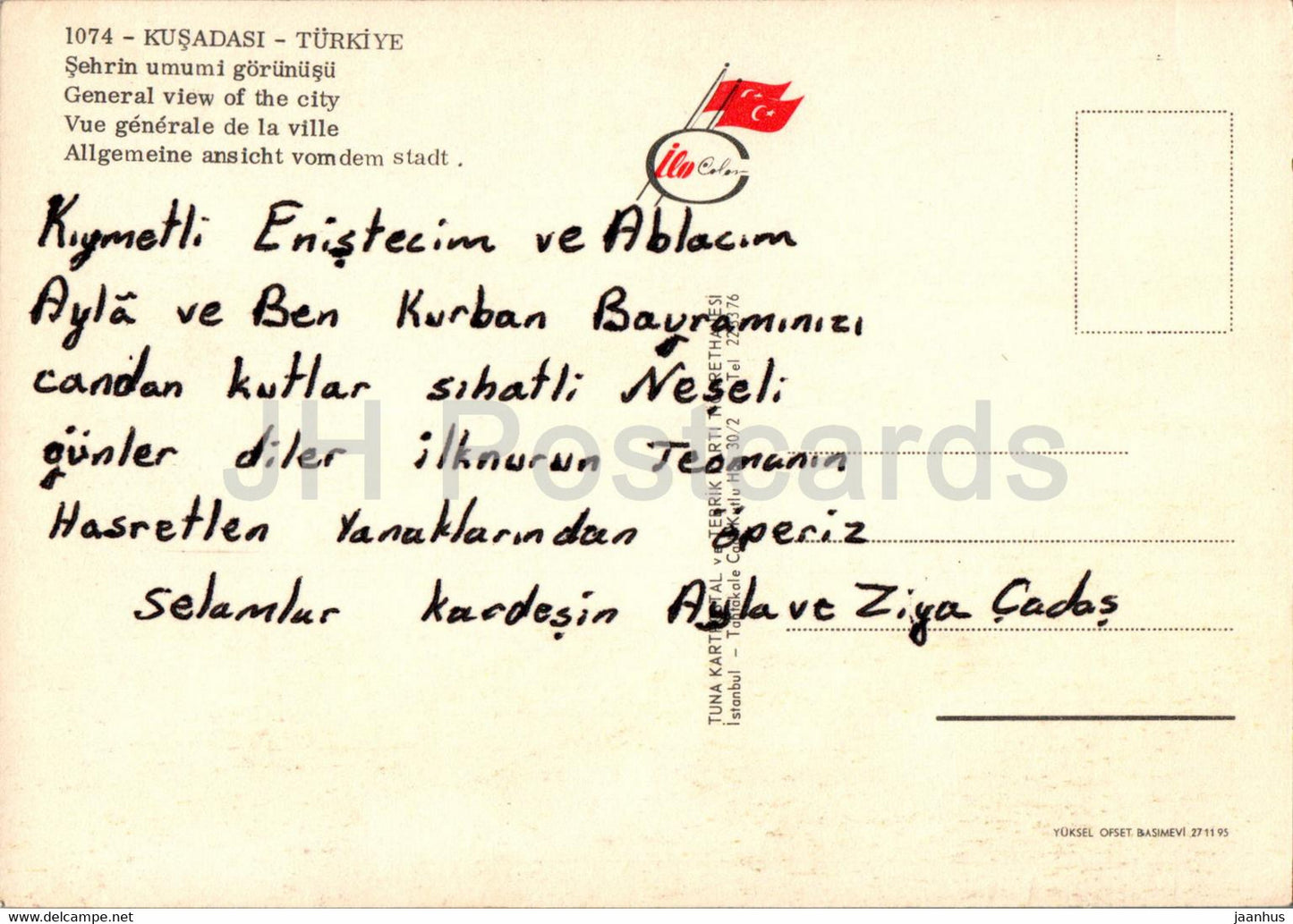 Kusadasi - General view of the City - 1074 - Turkey - used