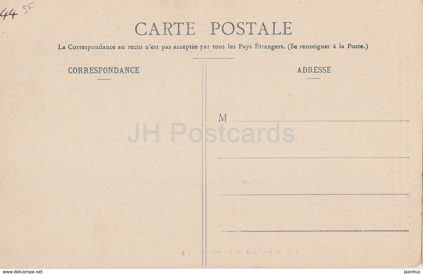 Derval - Donjon du Chateau St Clair - Burgruine - alte Postkarte - Frankreich - unbenutzt