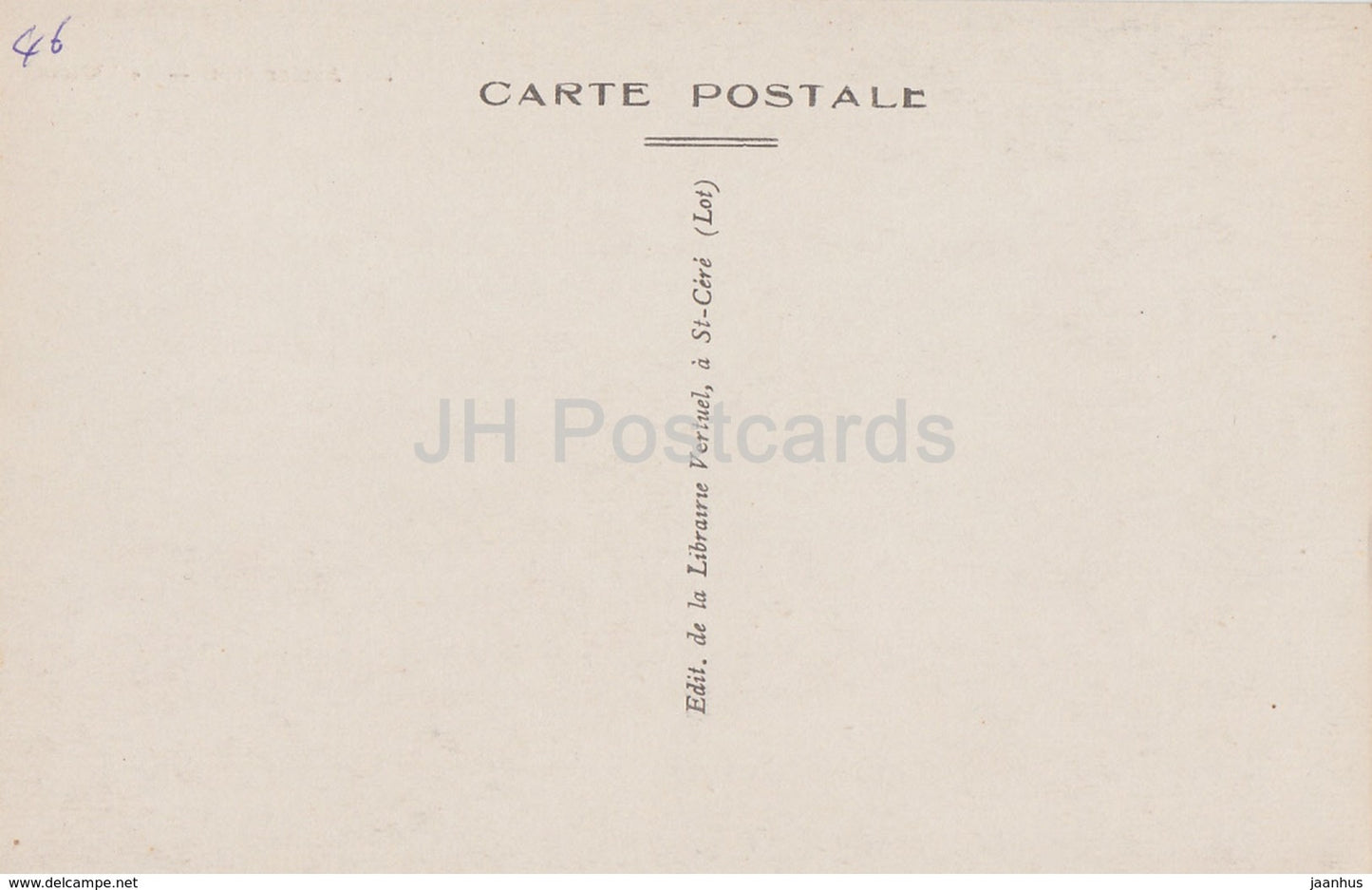 Assier - Le Chateau - castle - 11 - old postcard - France - unused