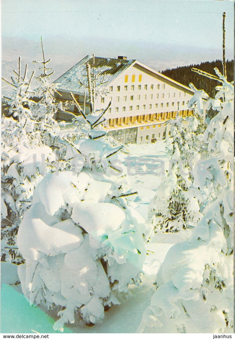 Vitosha National Park - Shtastlivetsa Hotel - 1973 - Bulgaria- unused - JH Postcards