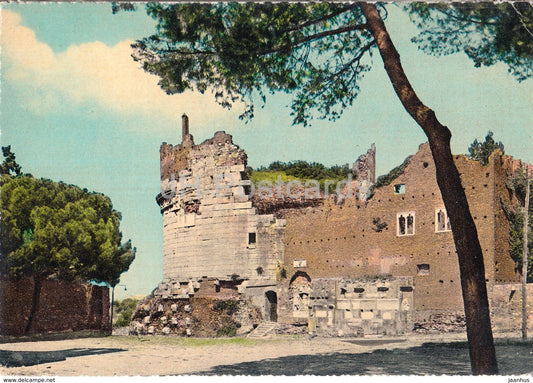 Roma - Rome - Tomba di Cecilia Metella - Cecilia Metella Tomb - Italy - unused - JH Postcards