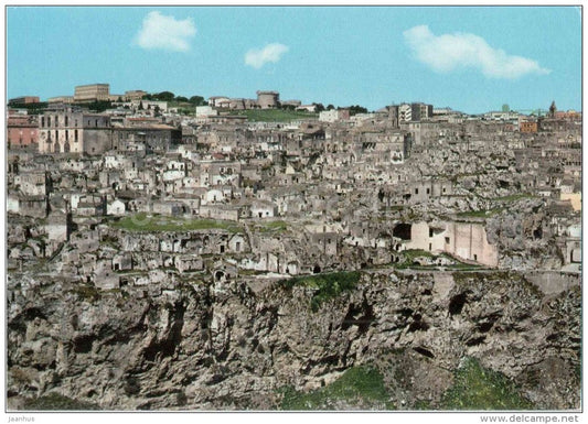panorama Sasso Caveoso - Matera - Basilicata - 1740 - Italia - Italy - unused - JH Postcards