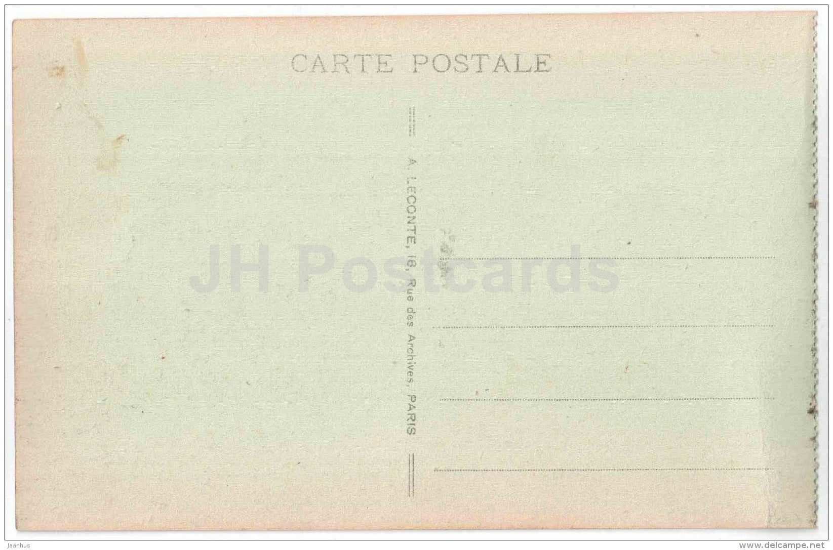 Place de la Concorde - Concorde Place - 14 - Paris - France - unused - JH Postcards