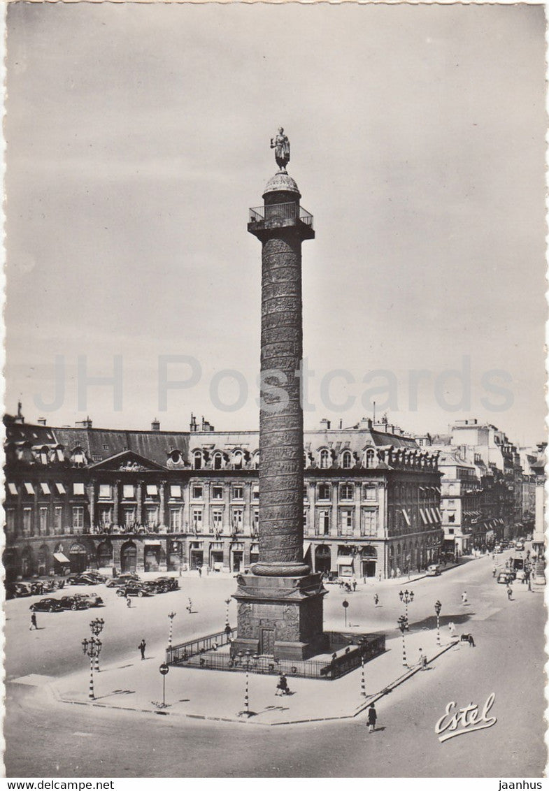 Paris - Colonne Vendome - 207 - France - unused - JH Postcards