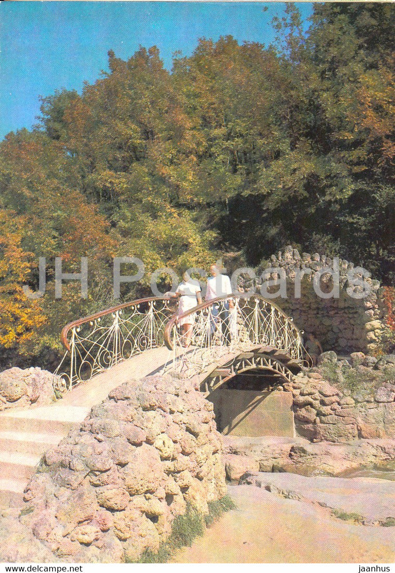Kislovodsk - Bridge Lady's whim - 1989 - Russia USSR - unused - JH Postcards