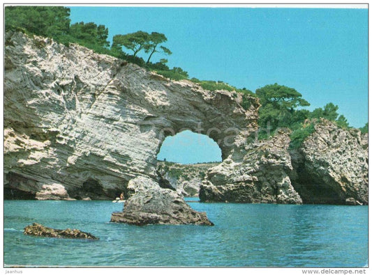 Architiello di S. Felice , Littorale Vieste Matinata - Promontoria sul Gargano - Puglia - 152 - Italia - Italy - unused - JH Postcards