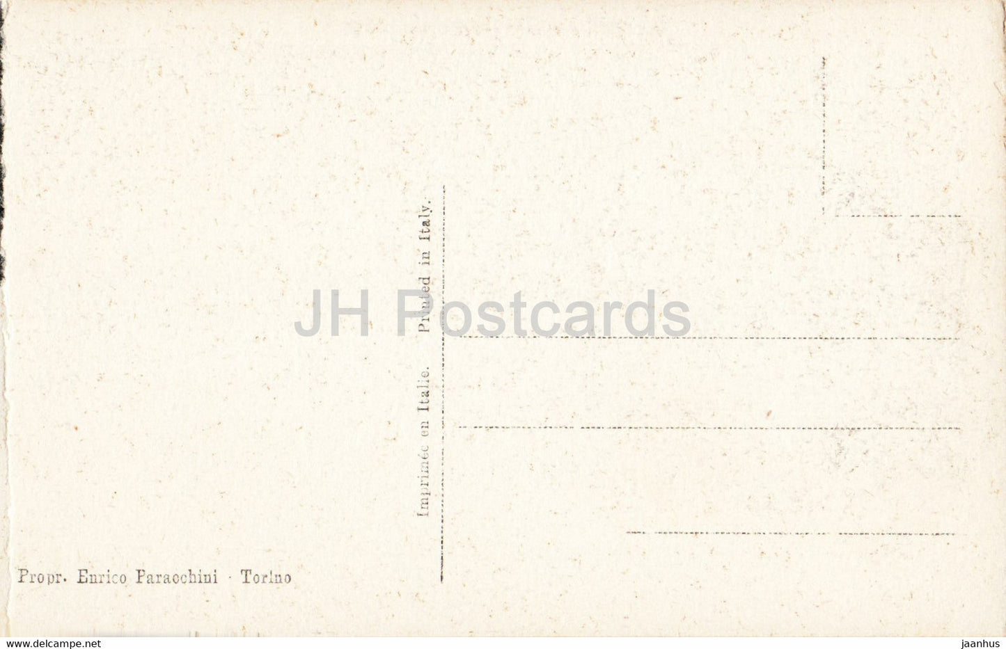 Torino - Turin - Piazza Castello - 5149 - old postcard - Italy - unused