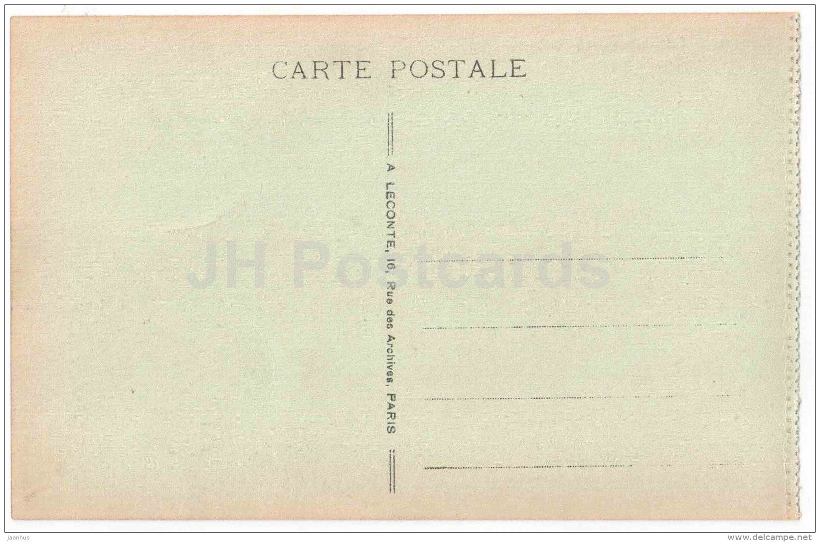 Place de la Bastille - Bastille Place - 33 - Paris - France - unused - JH Postcards
