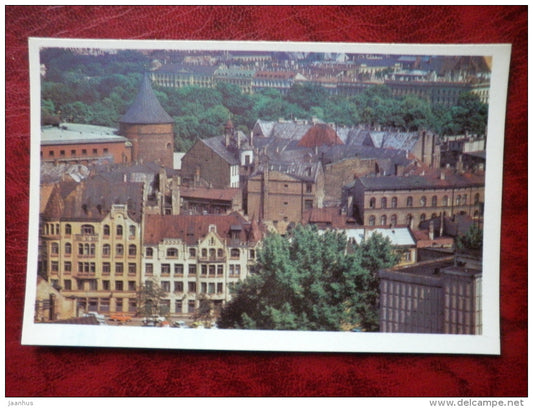 Old Riga - Riga - 1980 - Latvia USSR - unused - JH Postcards