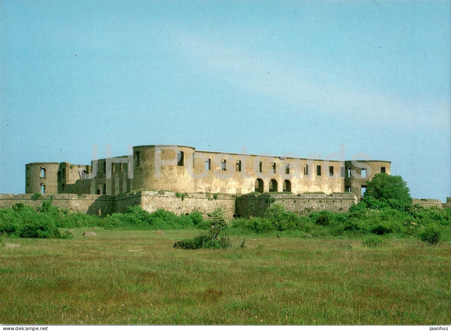 Borgholms Slottsruin - castle ruins - Oland - 16656 - Sweden – unused – JH Postcards