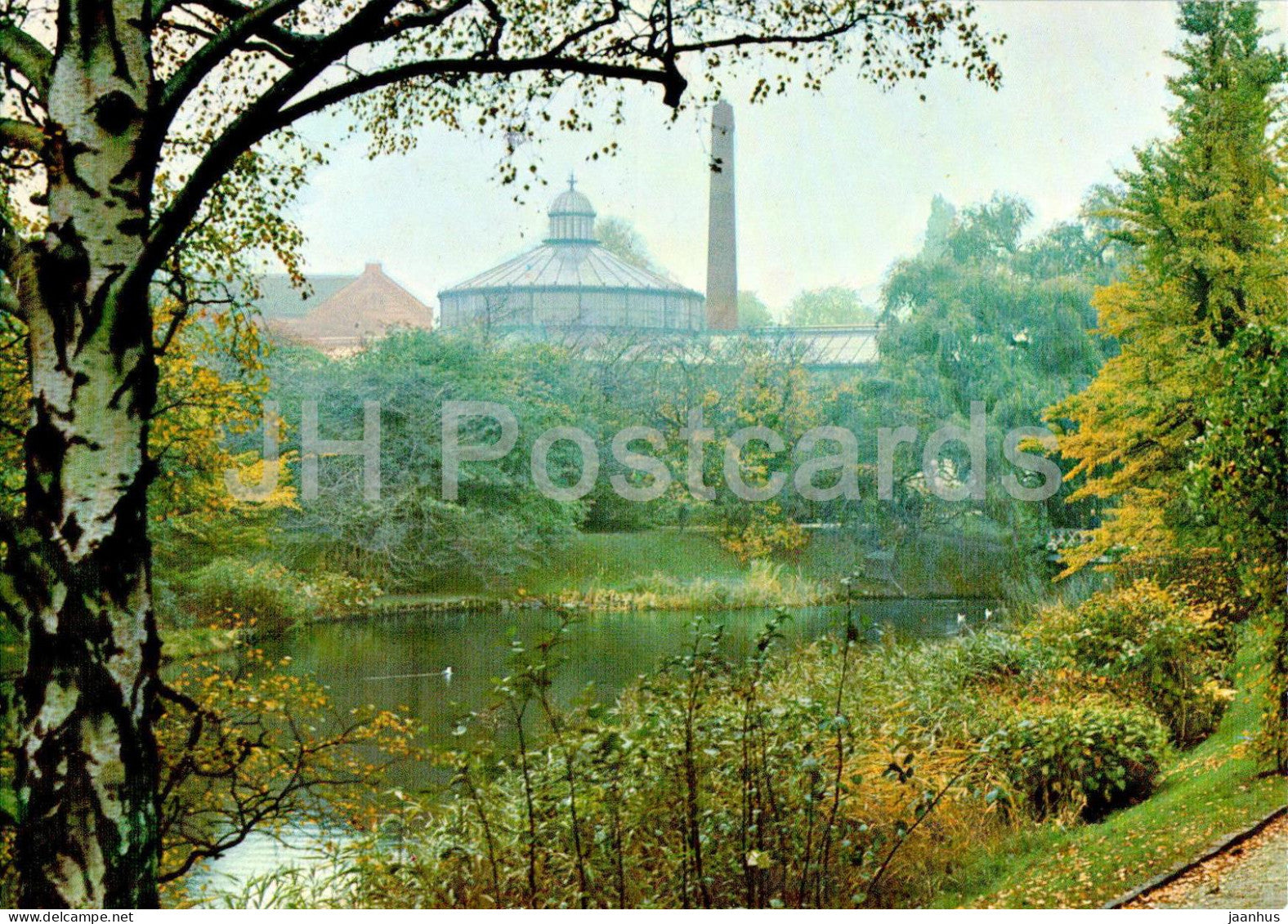 Copenhagen - Kobenhavn - Botanisk Have - Botanical Garden - 1206 - 1979 - Denmark - used - JH Postcards