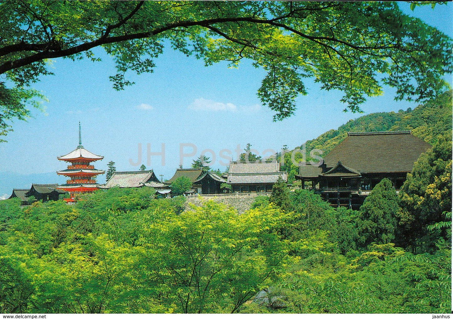 Kyoto - Kiyomizu Temple - Japan - unused - JH Postcards