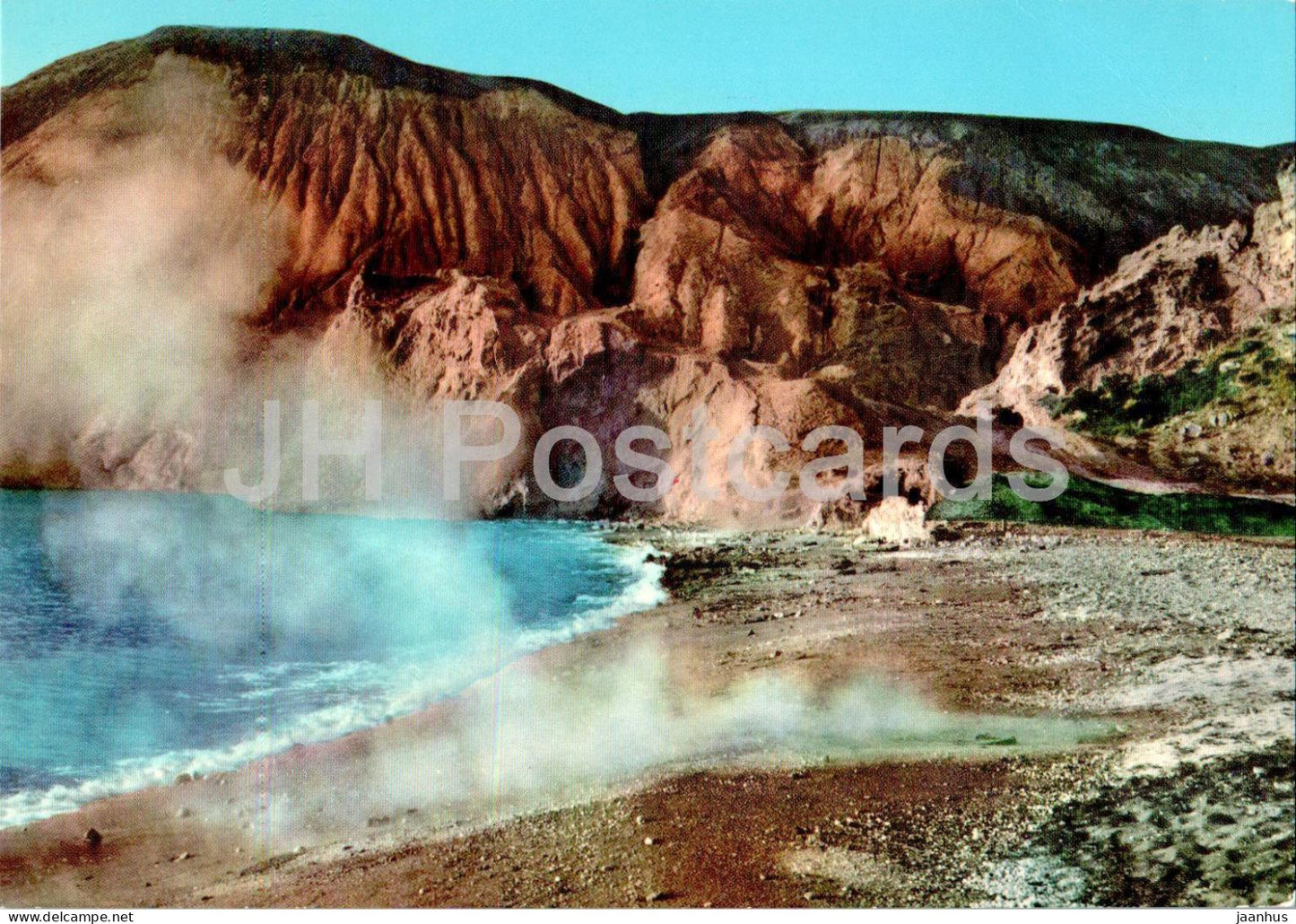 Isola di Vulcano - Le Fumarole - Vulcano island - The fumaroles - 56 - Italy - used - JH Postcards