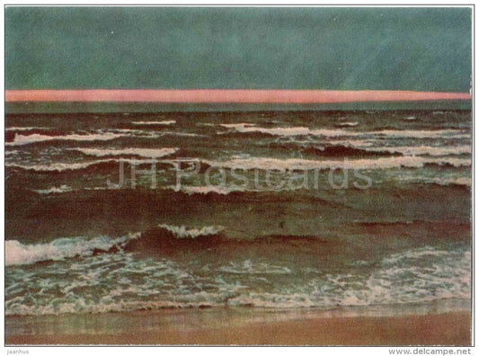 The Baltic Sea - Lithuania USSR - unused - JH Postcards