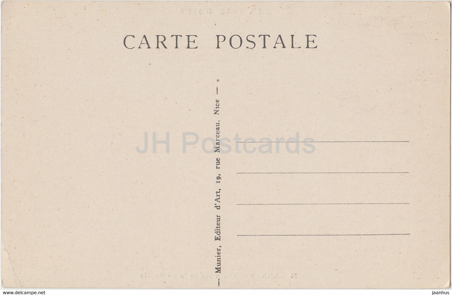 Cannes - Vue prise de la Californie - 46 - old postcard - France - unused