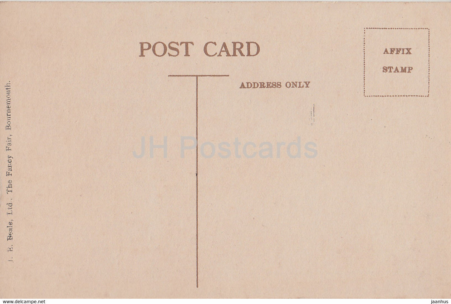 Bournemouth - On the East Cliff by the Zig Zag Path - 3682 - old postcard - England - United Kingdom - unused