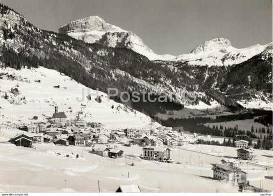 Val di Fassa - Campitello - Sasso Pordoi - 1965 - Italy - used - JH Postcards