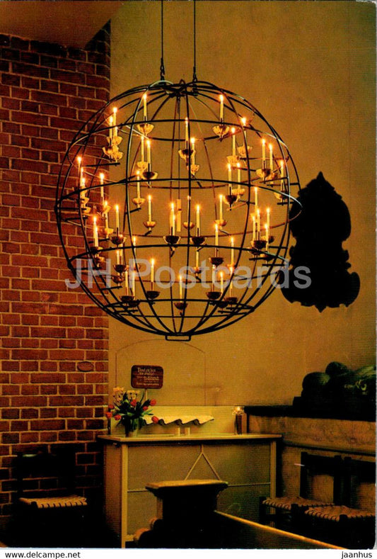 Stockholm - Storkyrkan - Ljusgloben - Torolf Engstrom - 9930 - Sweden - unused - JH Postcards