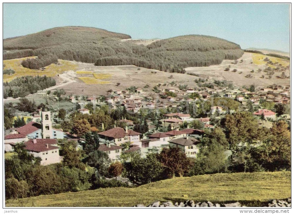 general view - mountain - Koprivshtitsa - Bulgaria - unused - JH Postcards