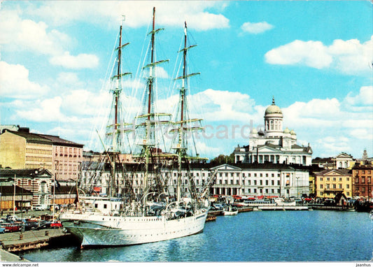 Helsinki - Helsingfors - Etelasatama - South Harbour - sailing ship - Finland - unused - JH Postcards